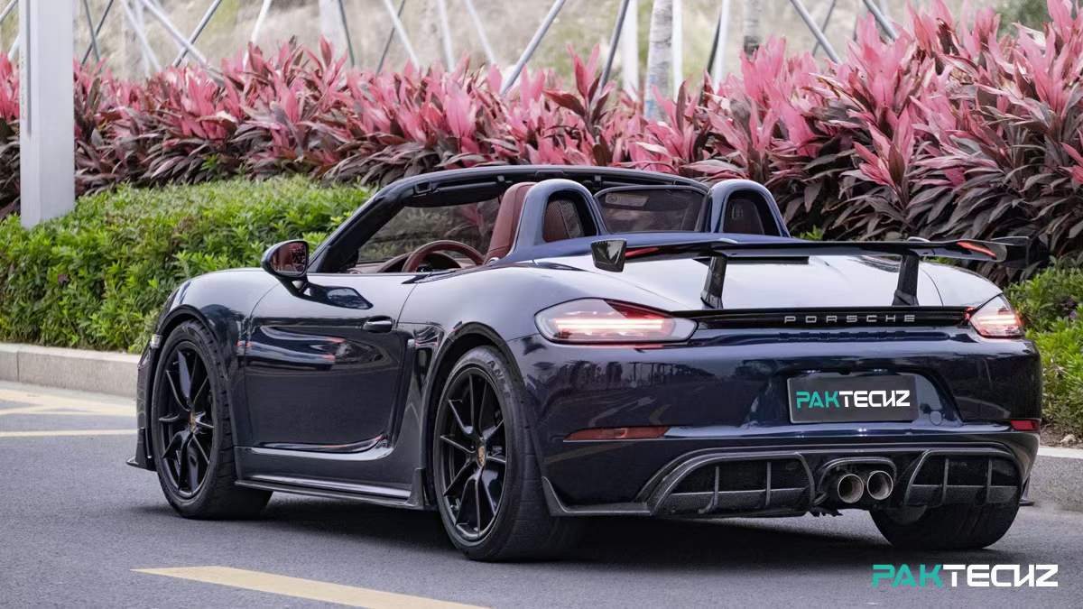 Dry Carbon Fiber Porsche 718 (982) Rear Diffuser (Paktechz Design)