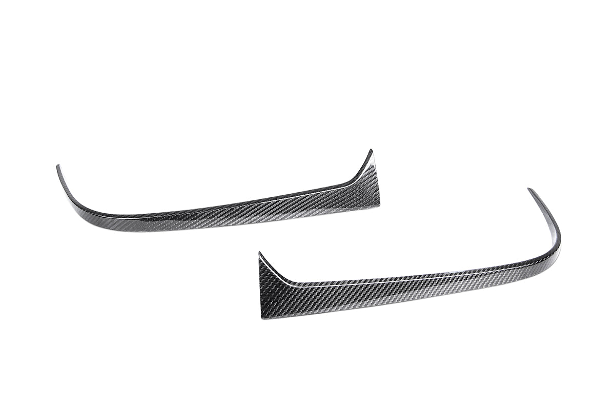 Dry Carbon Fiber BMW M3/M4 (G8X) Rear Canards (Paktechz Design)