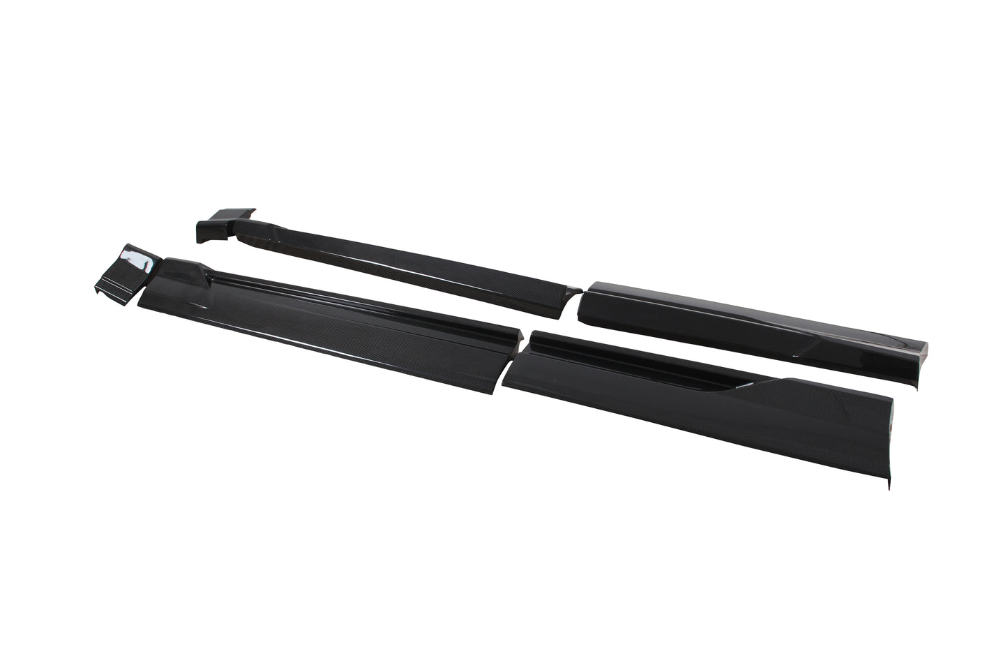 Dry Carbon Fiber Audi RSQ8 Side Skirts (Paktechz Design)