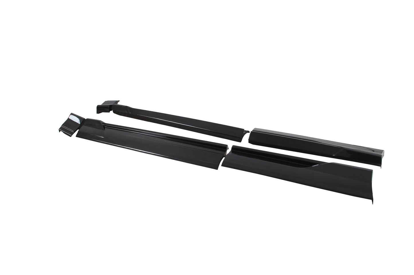 Dry Carbon Fiber Audi RSQ8 Side Skirts (Paktechz Design)