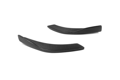 Carbon Fiber Mercedes A-Class (W176) Rear Side Splitter (Paktechz Design)